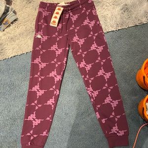 NWT KAPPA | Authentic Elosia Joggers in Violet Bloom